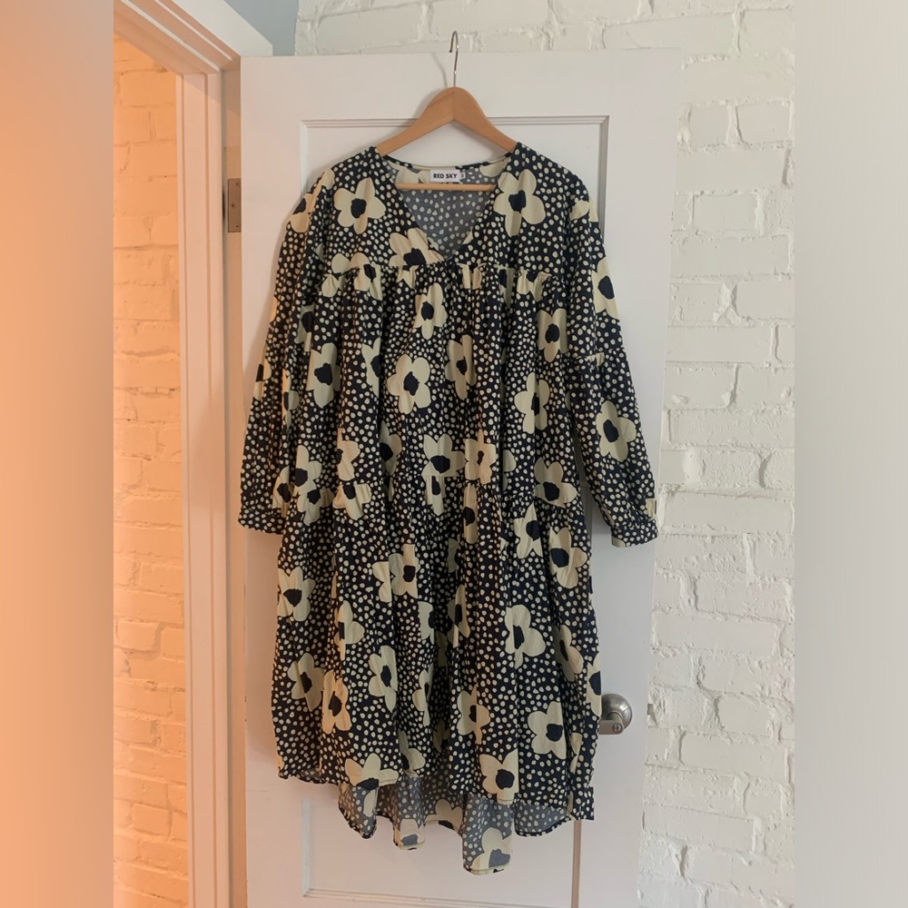 Red Sky dress XS